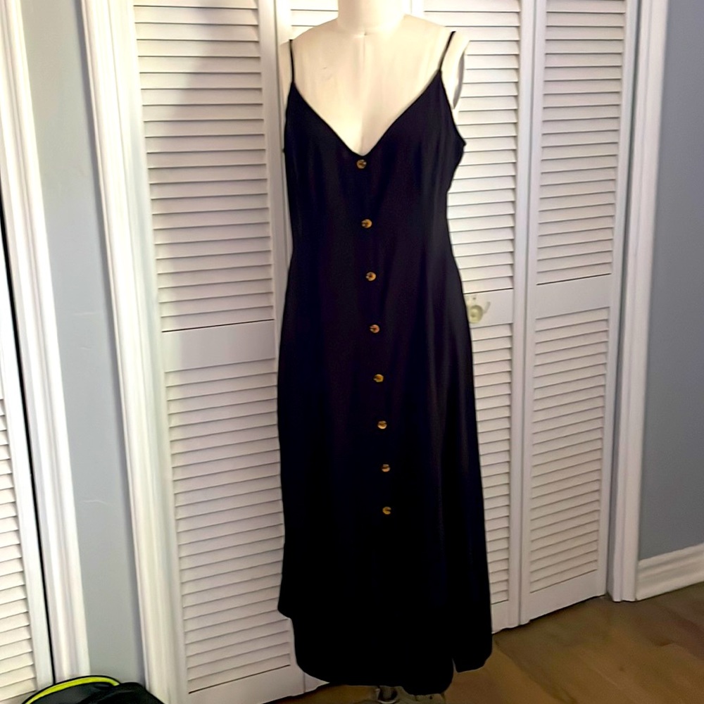 Spaghettti adjustable strap dress